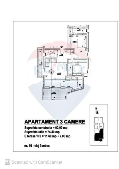De vanzare: Apartament 3 camere, bloc nou, Pipera - 18