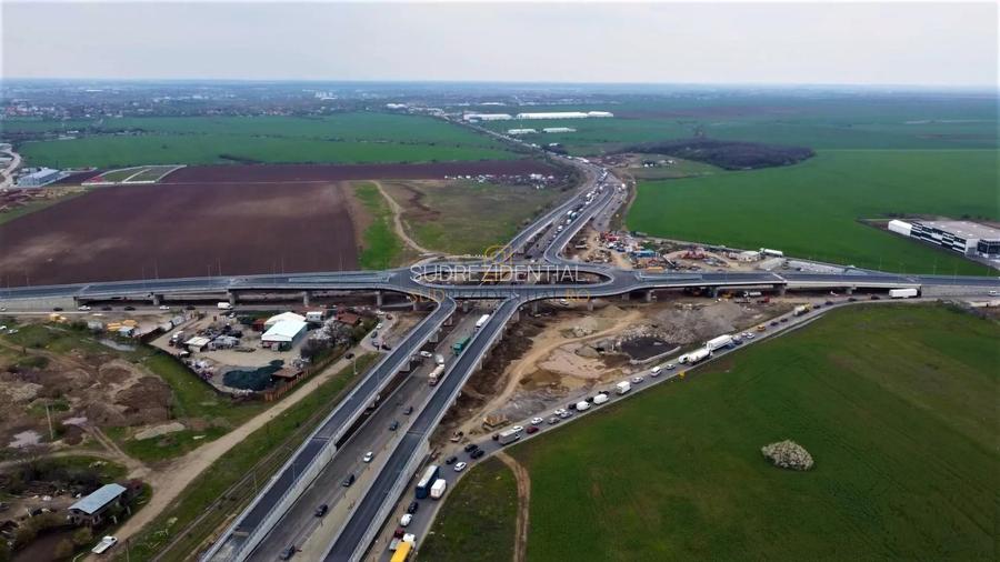 Lot de teren de vanzare, 14.748 mp cu deschidere de 35 ml, DN4 - 8