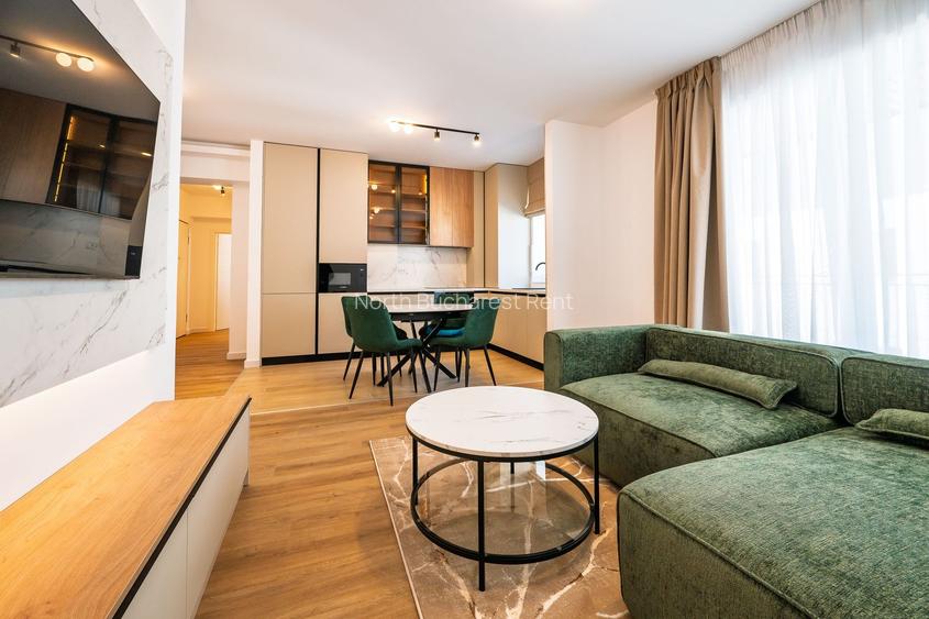 3 camere de inchiriat  80 mp | Pipera | Mobilier LUX - 2