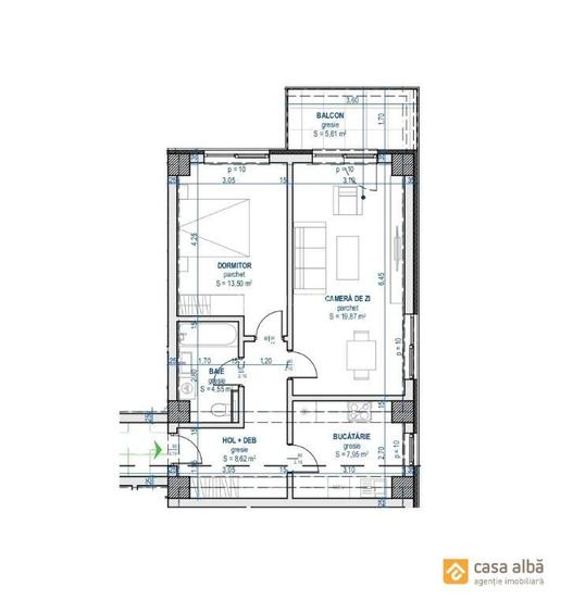 Visul urban devine realitate – 2 camere cu balcon & finisaje premium - 1