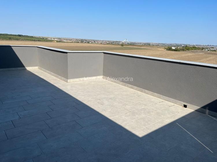 Apartament 2 camere + TERASĂ 50 mp | VEDERE LA MARE | Steaua de Mare | Mobilat  - 14