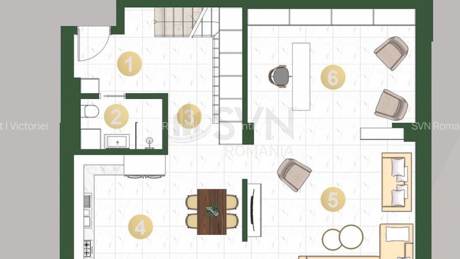 REA1014584 Duplex cu gradina  proiect nou Iancu Nicolae adiacent - 9