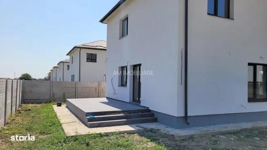 CASA INDIVIDUALA DOMNESTI, TOATE UTILITATILE, TEREN 400 MP, COMIS 0% - 2