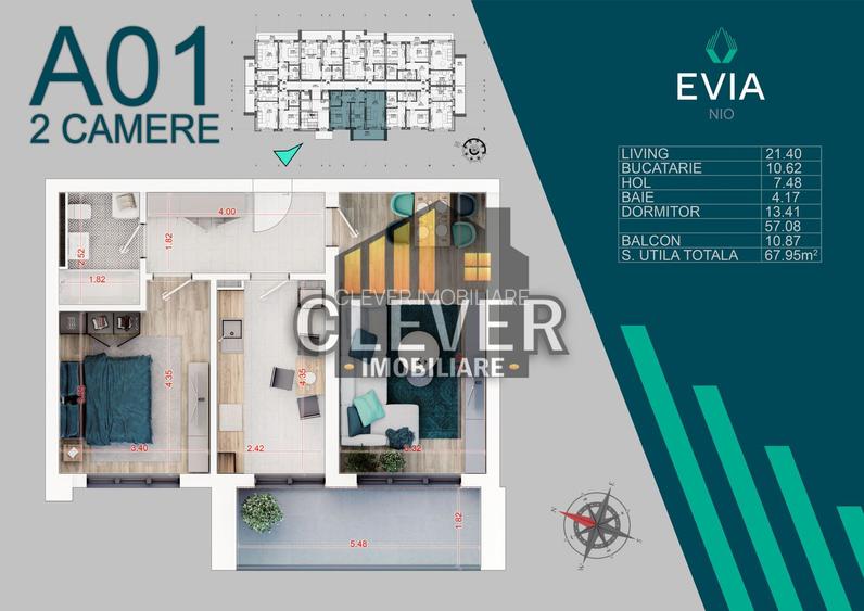 Apartament 2 Camere Premium | Smart Home Ready | Pallady - 1