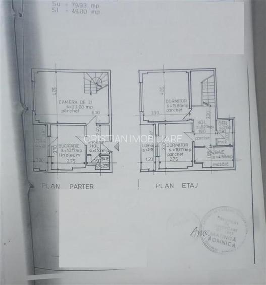 DUPLEX, 3 camere, etaj de mijloc, Calarasilor - Faleza - 2