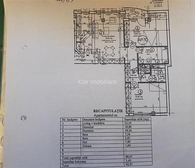 Apartament 3 camere 89mp,Centru, Dorobantilor - Maestro Business Center - 8