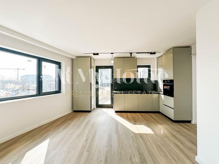 DUPLEX NOU, cochet, PRIMA INCHIRIERE cu 3 camere, partial mobilat, 42mp terase - 3