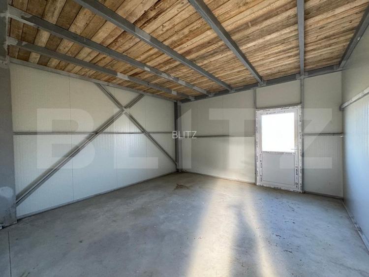 Hala 336 mp pe un teren de 3.000 mp, cu acces din drum asfaltat, Racari - 5