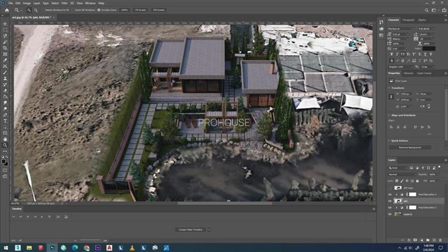 Persoana fizica - teren 1.000mp - Serbanesti - cu lac amenajat - 5