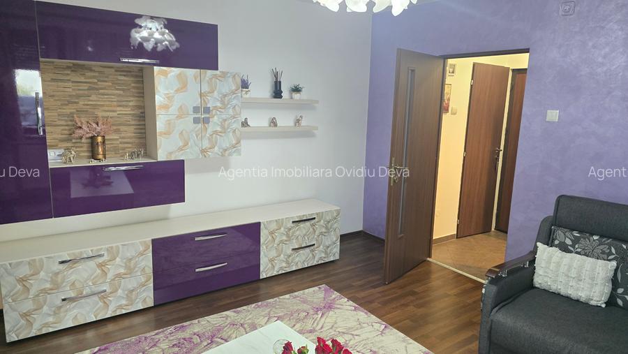 Vand apartament 2 camere in Deva, zona I. Traian, parter, mobilat, utilat - 3