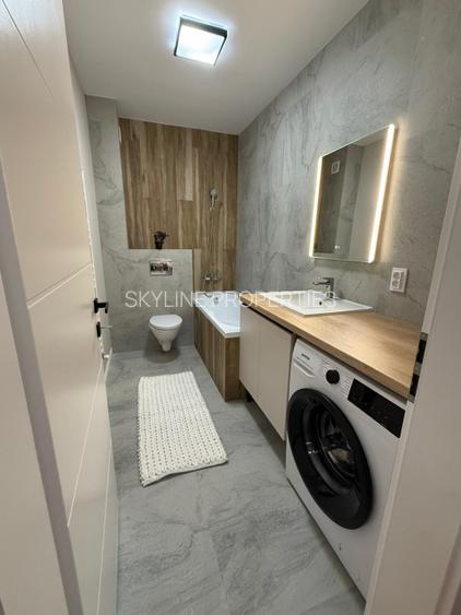 Apartament 3 camere, mobilat modern 56 mp – Florești, zona Terra, bloc nou - 16