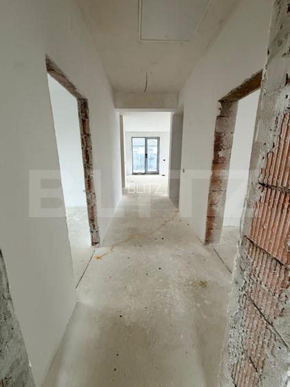 Casă individuală în Sânpetru 4 camere, tavane 3 m, geamuri mari, 465 mp,215.000E - 3