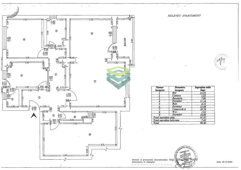 Apartament cu 3 camere Domenii - 21