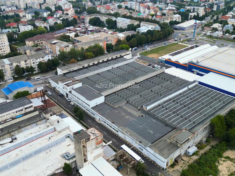 Fabrica de inchiriat - central Pascani, 14.000 mp,  COMISION 0% - 3