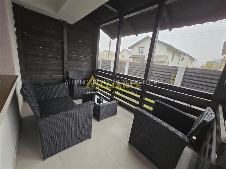 Vila mobilata si utilata- 4 camere - 2 bai - 350mp teren - cartierul nou- beci - 14