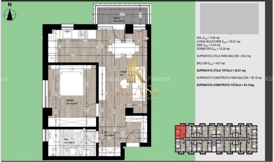 Apartament 2 camere Otopeni - 5
