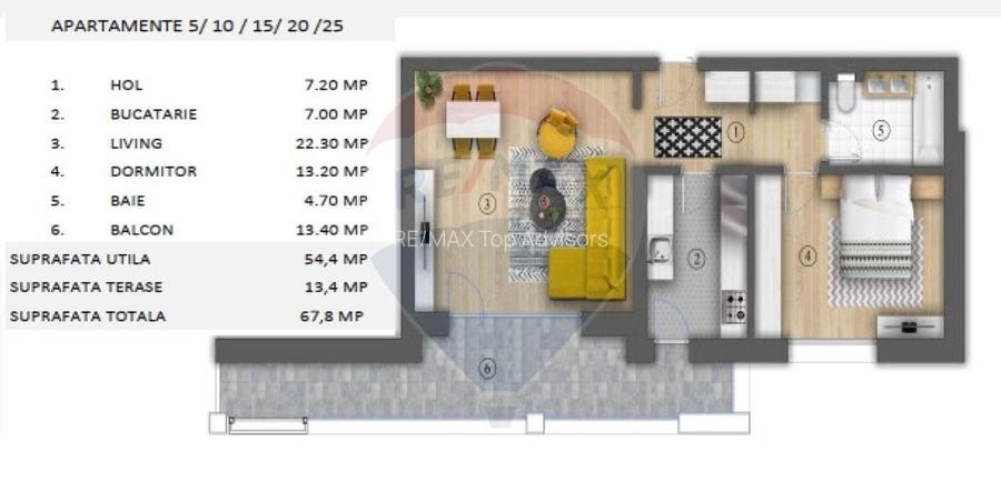 DE VANZARE Apartamente Premium 2 camere Noor / Unirii - 14