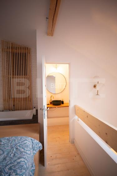 Apartament cu personalitate, tavan inalt si terasa – zona Scala Center - 9