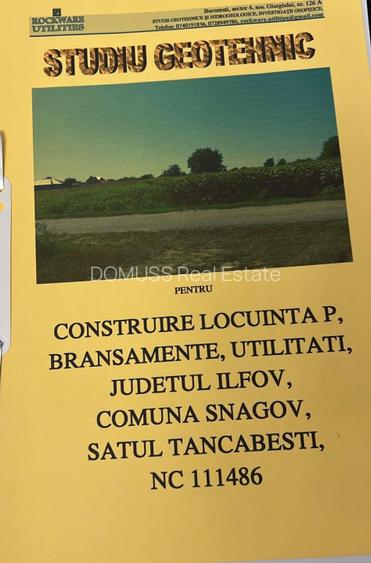 Teren intravilan | Parcelat | Proiect casa | Snagov | Tancabesti   - 4