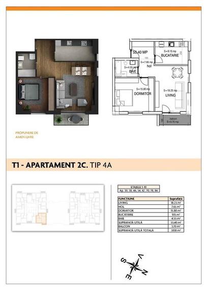 Aparatorii Patriei - Apartament 2 camere - 12