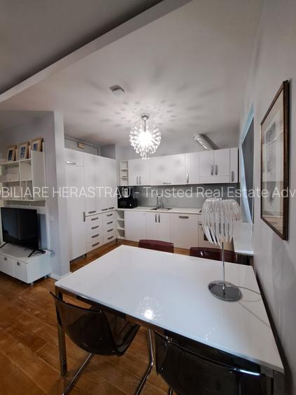 Herăstrău | Apartament elegant 2 camere de inchiriat |  Loc parcare - 3