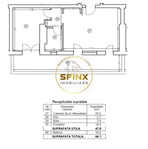 2 camere I vedere la lac I imobil 2024 I terasa 19mp - 1