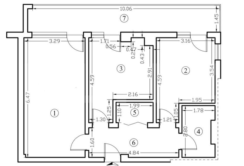 OCAZIE! Apartament decomandat cu 2 camere - ansamblu nou 2024.Etaj 3/4