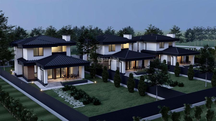 Bucium - Visan, locuinta impresionanta, P+E, design modern - 8