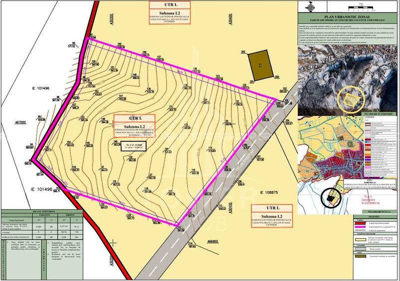 Teren intravilan 4600mp - 55 EUR/mp - EXCLUSIVITATE CISNADIOARA - COMISION 0% - 4