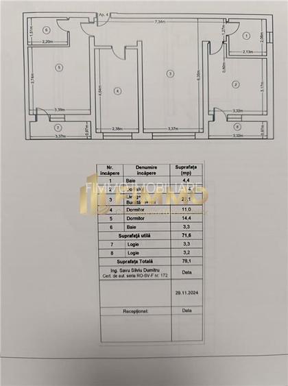 Apartamente 3 cam | 78mp | Suceava | Lisaura | ID:1244 - 7