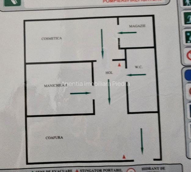 Inchiriez spatiu comercial,zona B-dul Victoriei,70m,parter,ideal salon cosmetica - 10