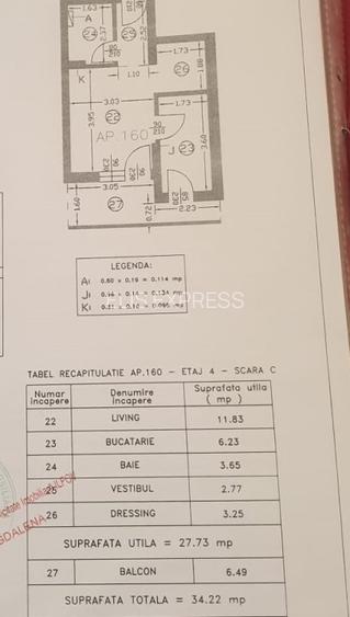 GARSONIERA MILITARI RESIDENCE TINERETULUI 2B, 34mpu, PARCARE SUBTERANA - 14