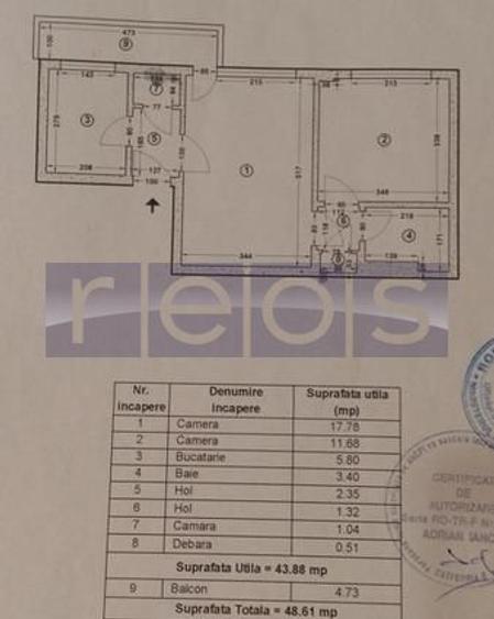 VANZARE APARTAMENT DEOSEBIT 2 CAMERE BLD ION MIHALACHE -METROU - 1