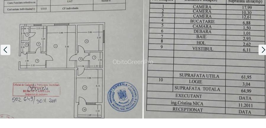 METROU VALEA IALOMITEI 3 CAMERE RENOVAT - 7