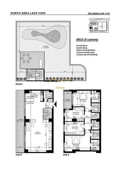 Triplex Vedere Lac Gradina Proprie 2 Locuri Parcare Subterana - 18