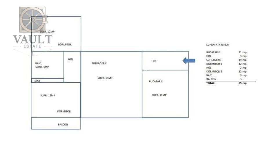 Apartament 3 camere - 5 minute de metrou - Dristor - 7