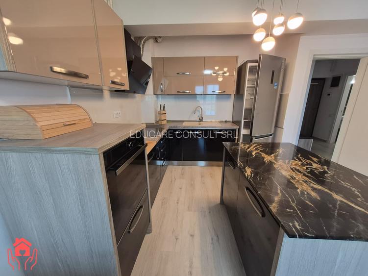 SISESTI-2 camere mobilate, 2 bai, terasa cu vedere lac, bloc boutique, parcare! - 10