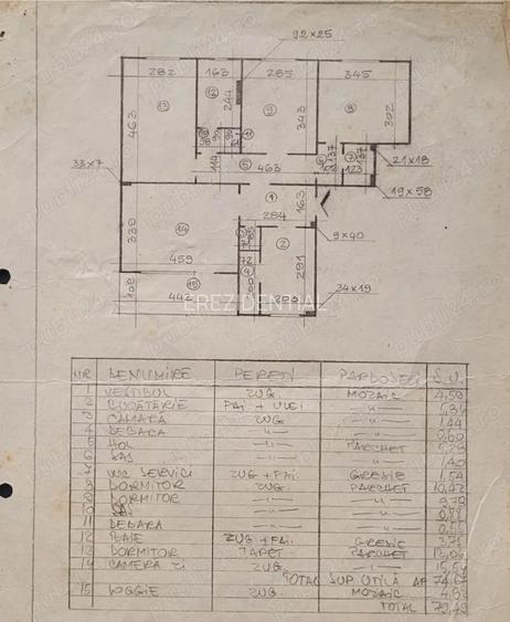 Apartament 4 camere - decomandat - Titan  - 9