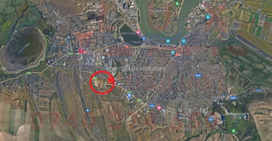 ID 7529 Teren INTRAVILAN pe Strada Barajuluiu - E87 - 2