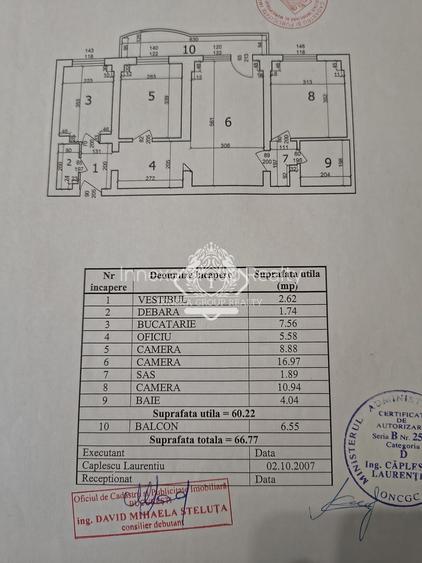 13 Septembrie-Prosper | 3 camere | 67mp | et 3 | loc parcare | 127.000 euro - 8