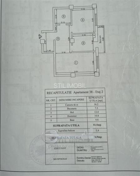 Apartament 2 camere decomandat, bloc 2022, parcare inclusă – Valea Lupului - 20