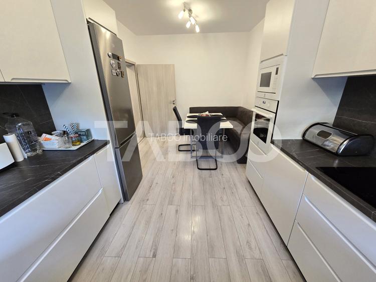 Casa moderna de vanzare mobilata 147 mpu teren 234 mp Selimbar Sibiu - 14