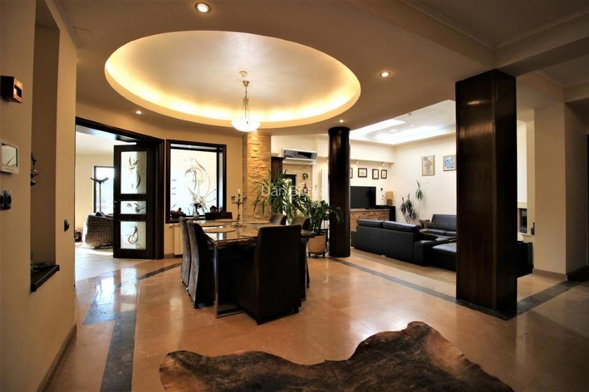 Buftea  CASA INDEPENTA ENERGETIC 2S+P+1E+M piscina jacuzzi sauna teren 3000 mp - 8