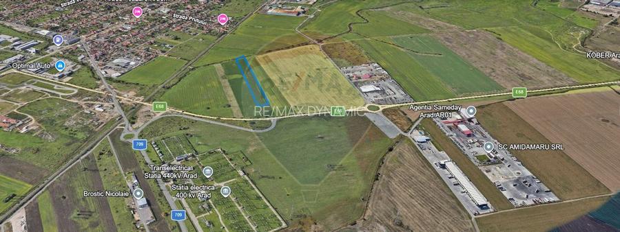 Teren cu potențial investițional – 13.263 mp – zona Industrială Nord, - 9