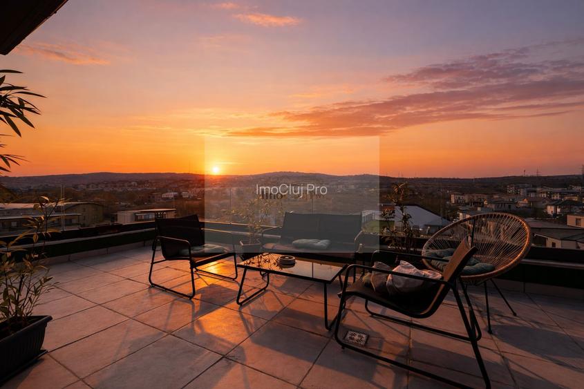 Penthouse 120 mp Borhanci | View panoramic | 2 parcări - 30