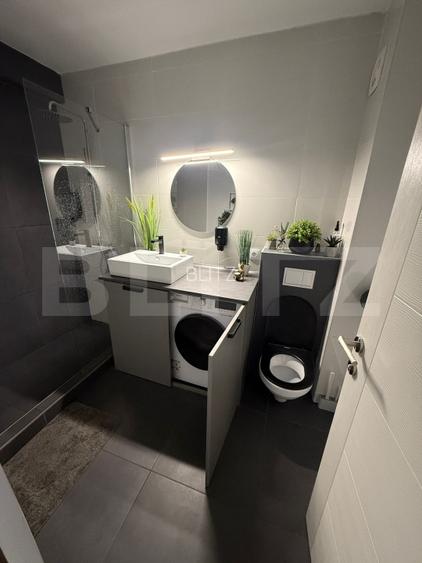 Apartament modern cu 2 camere, parcare – la cheie, in bloc nou – Floresti - 11