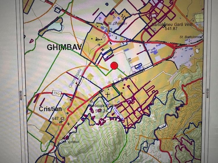 Propunem spre vanzare teren  extravilan Ghimbav aflat in vecinatatea caselor . - 3