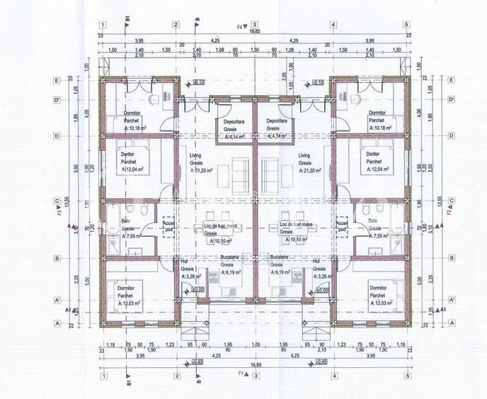 AX1225 Mosnita Noua, 1/2 Duplex Pe Parter, 3 Dormitoare - 9