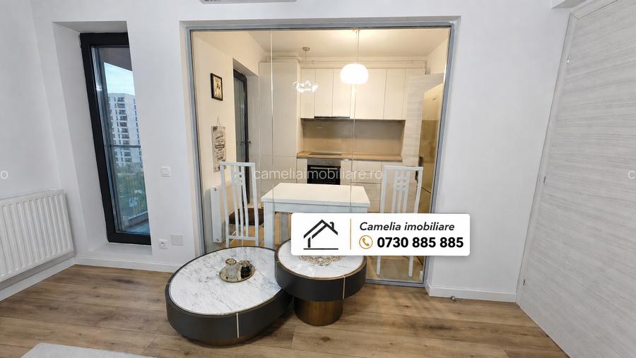 Garsonieră premium, 21 Residence Lujerului, metrou, centrala, mobilata, utilata - 6