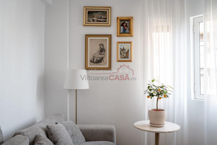 Pta Romana - 4 camere renovat complet - vedere deschisa spre parc - 4